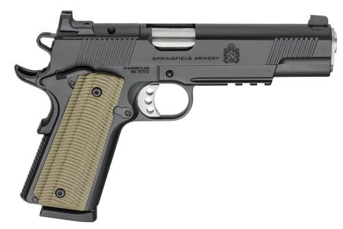 SPRINGFIELD 1911 OPERATOR AOS – 9MM 5″ 9RD TRIUTIUM BLACK