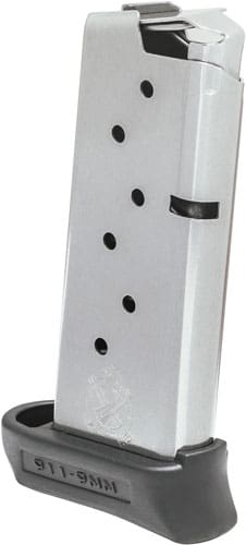 SPRINGFIELD MAGAZINE 911 9MM – 7RD STAINLESS STEEL
