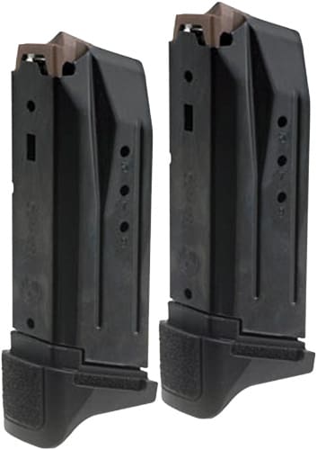 RUGER MAGAZINE SECURITY 380ACP – 10RD BLACK PLASTIC 2-PACK
