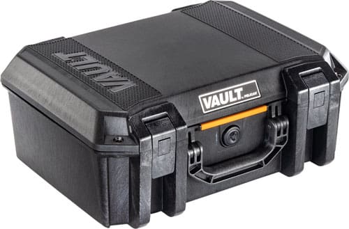 PELICAN VAULT LARGE PISTOL – CASE W/ FOAM BLACK