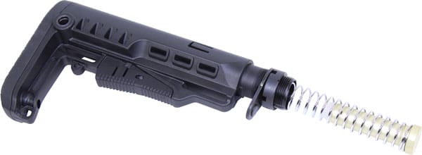 GUNTEC MULTI CAL COLLAPSIBLE – STOCK SET BLACK