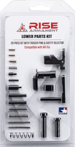 RISE LOWER PARTS KIT AR-15 – MINUS TRIGGER