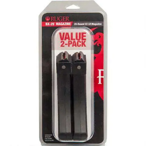 RUGER 10/22 10/22TD 22LR 25RD MAGAZINE 2 PACK - Image 2