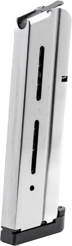 WILSON MAGAZINE 1911 10MM 9RD – FULL SIZE W/STD PAD STAINLESS