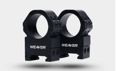 WEAVER RINGS PRECISION – 1″ HIGH MATTE