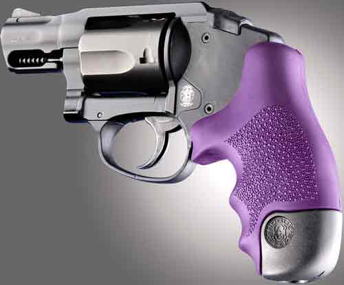 HOGUE GRIPS S&W J FRAME RB – CENT./POLY BODYGUARD PURPLE