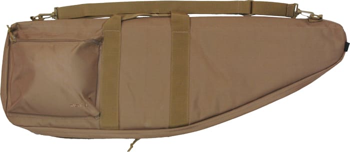 TOC TACTICAL RIFLE CASE 42″ – EXTERNAL STORAGE POCKET TAN