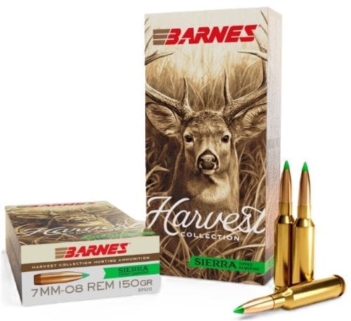 BARNES HARVEST 7MM-08 150GR – TIPPED GAMEKING 20RD 10BX/CS