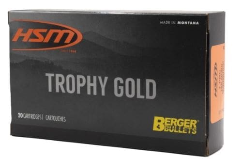 HSM 7MM PRC 168GR BERGER – MATCH HUNTING VLD 20RD 10BX/CS