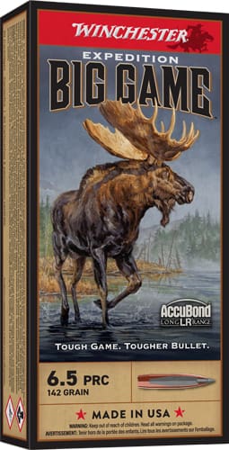 WINCHESTER EXPEDITION 6.5 PRC – 142GR ACCUBOND 20RD 10BX/CS