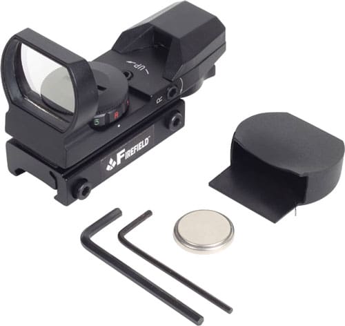 FIREFIELD MULTI RED/GREEN – REFLEX SIGHT W/4 RETICLE PTTRN