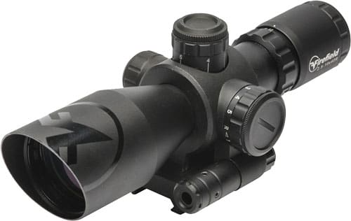 FIREFIELD BARRAGE 2.5-10X40 – RIFLESCOPE MIL-DOT W/RED LASER