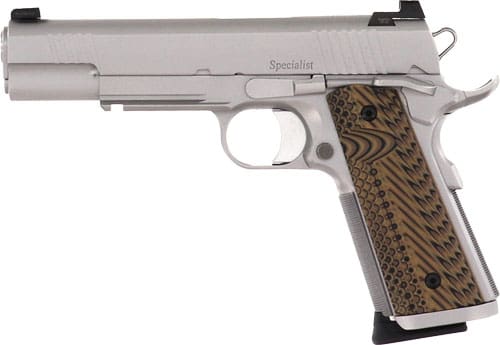 DAN WESSON SPECIALIST 45ACP – 5″ 8RD STAINLESS STEEL