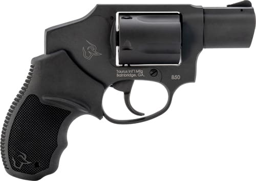TAURUS 850 38SPL 2″ FIXED – 5-SHOT BLACK RUBBER