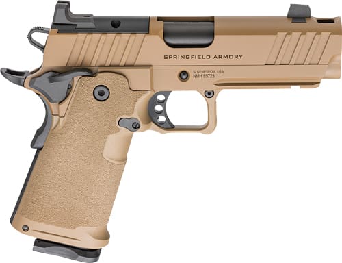 SPRINGFIELD 1911 DS PRODIGY – COMP 9MM 4.25″ COY BRN 10RD