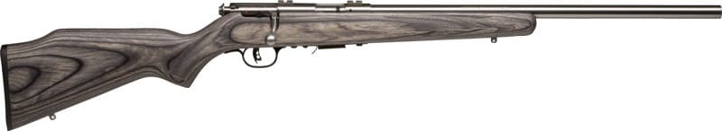 SAVAGE 93R17-BVSS 17HMR 21″HB – ACCU TGR SS/GREY LAMINATE