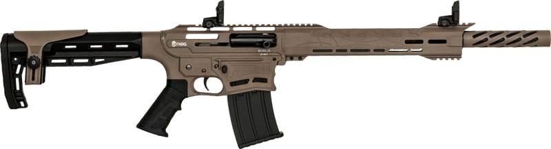 CITADEL BOSS25 12GA 3″ 18.75″ – TUBED MUZZLE BRAKE FDE