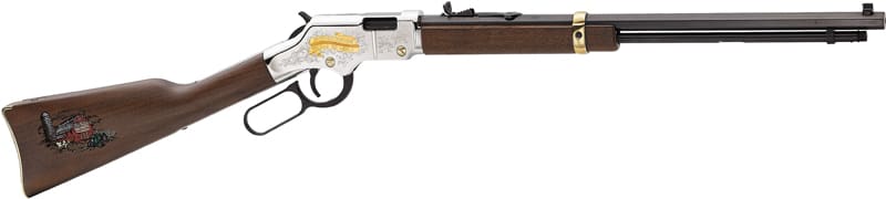 HENRY H4 AMERICAN FARMER TRIB. – 22S/L/LR 20″ OCTAGON ENGRAVED