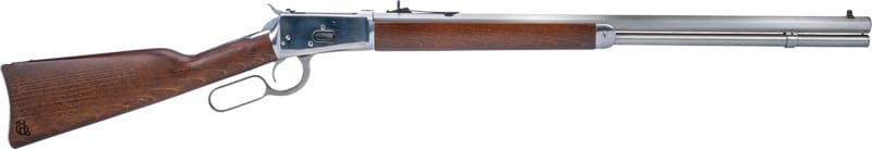 HERITAGE R92 45LC LEVER – 12-SH 24″ OCTAGON SS HARDWOOD