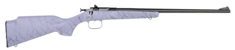 CRICKETT RIFLE G2 22LR PURPLE – SYNTHETIC/GOLD WEB BLUED