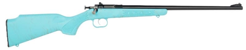 CRICKETT RIFLE G2 22LR BLUE – SYNTHETIC/GOLD WEB BLUED