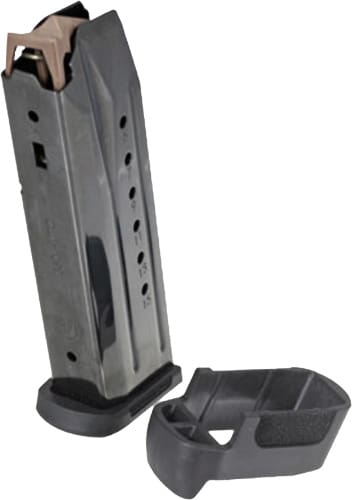 RUGER MAGAZINE SECURITY 380ACP – 15RD BLACK PLASTIC