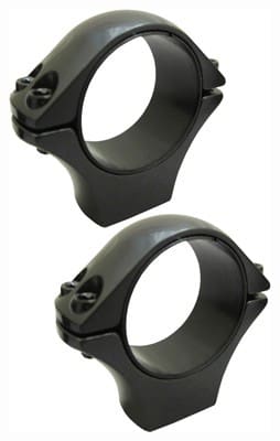 SAKO OPTILOCK RINGS – 30MM TUBE MEDIUM BLACK