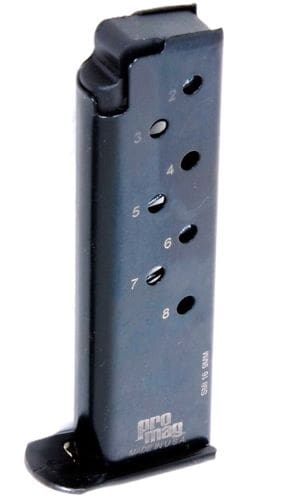PRO MAG MAGAZINE S&W MODEL 39 – 9MM 8RD BLUED STEEL