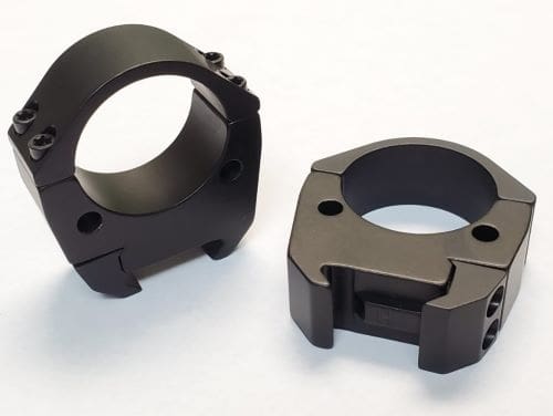 TALLEY RINGS 36MM LOW MODERN – SPORTING RIFLE BLACK