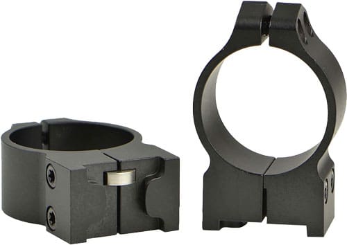 WARNE RINGS 30MM RUGER MEDIUM – NO.1/MINI14/BLACKHAWK MATTE