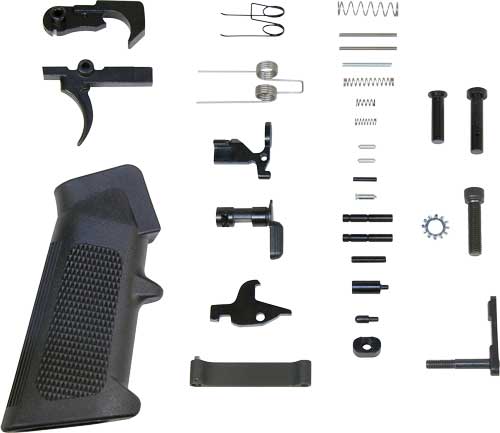 GUNTEC COMPLETE LOWER PARTS – KIT AR15 WITH A2 PISTOL GRIP