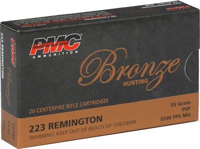 PMC 223 REM 55GR SOFT POINT - 20RD 40BX/CS - Image 3