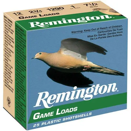 REMINGTON 12GA 2-3/4IN 1OZ 7.5 25 RD/BX 10 BX/CS - Image 4