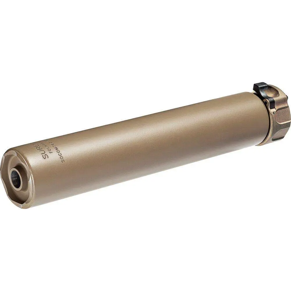 SUREFIRE SOCOM 2ND GEN 7.62 SUPPRESSOR HIGH-TEMP ALLOY DARK EARTH