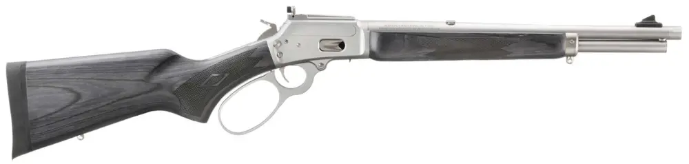 MARLIN 1894 TRAPPER 44MAG 16.1″ THREADED BBL, STS, BLK LAMINATED 8RD