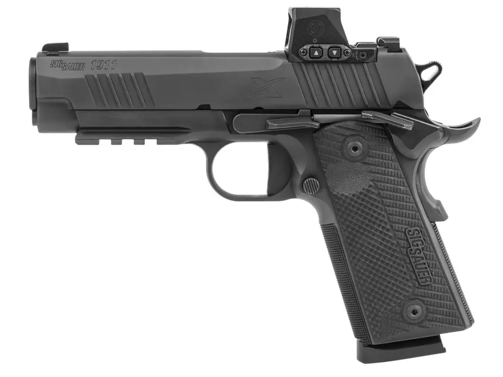SIG SAUER 1911 X CARRY 45ACP 4.25″ BLK ROMEO-X 2-8RD MAGS