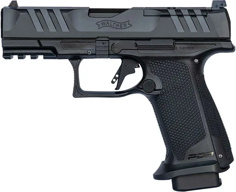WALTHER PDP F-SERIES PRO E 9MM PISTOL 3.5″ BLACK 3-10RD MAGS