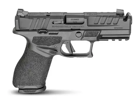 SPRINGFIELD ARMORY ECHELON 4.0C COMP 9MM PISTOL 4″ BLACK U NOTCH 1-15RD, 1-18RD MAGS