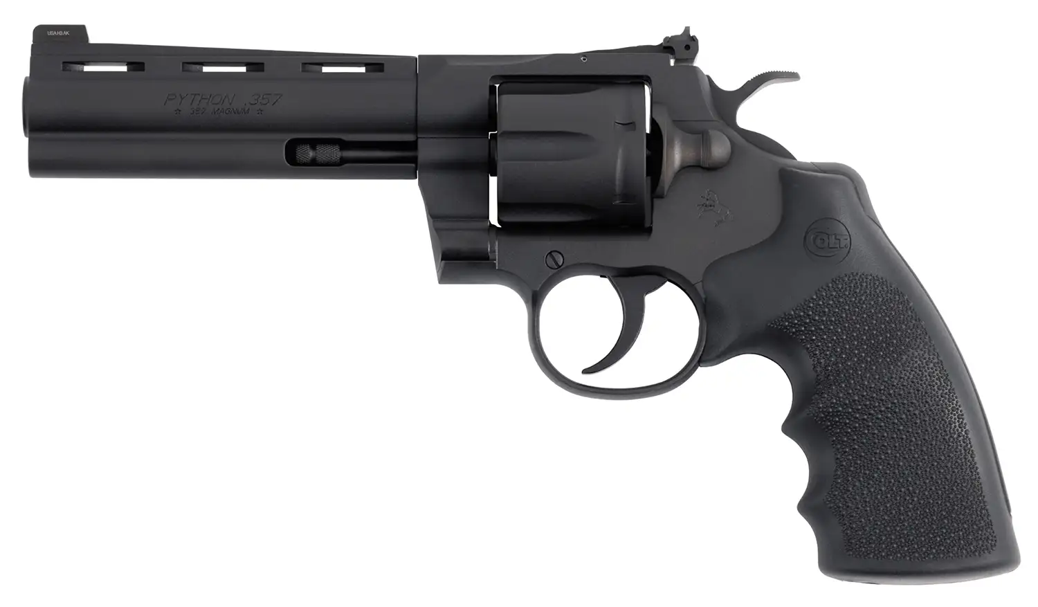 COLT PYTHON MATTE BLUED REVOLVER 357 MAG 5″ 6 RD