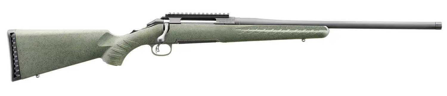 GLENFIELD MODEL A 350 LEGEND RIFLE 20″ T.B. MOSS GREEN SPLATTER 5RD