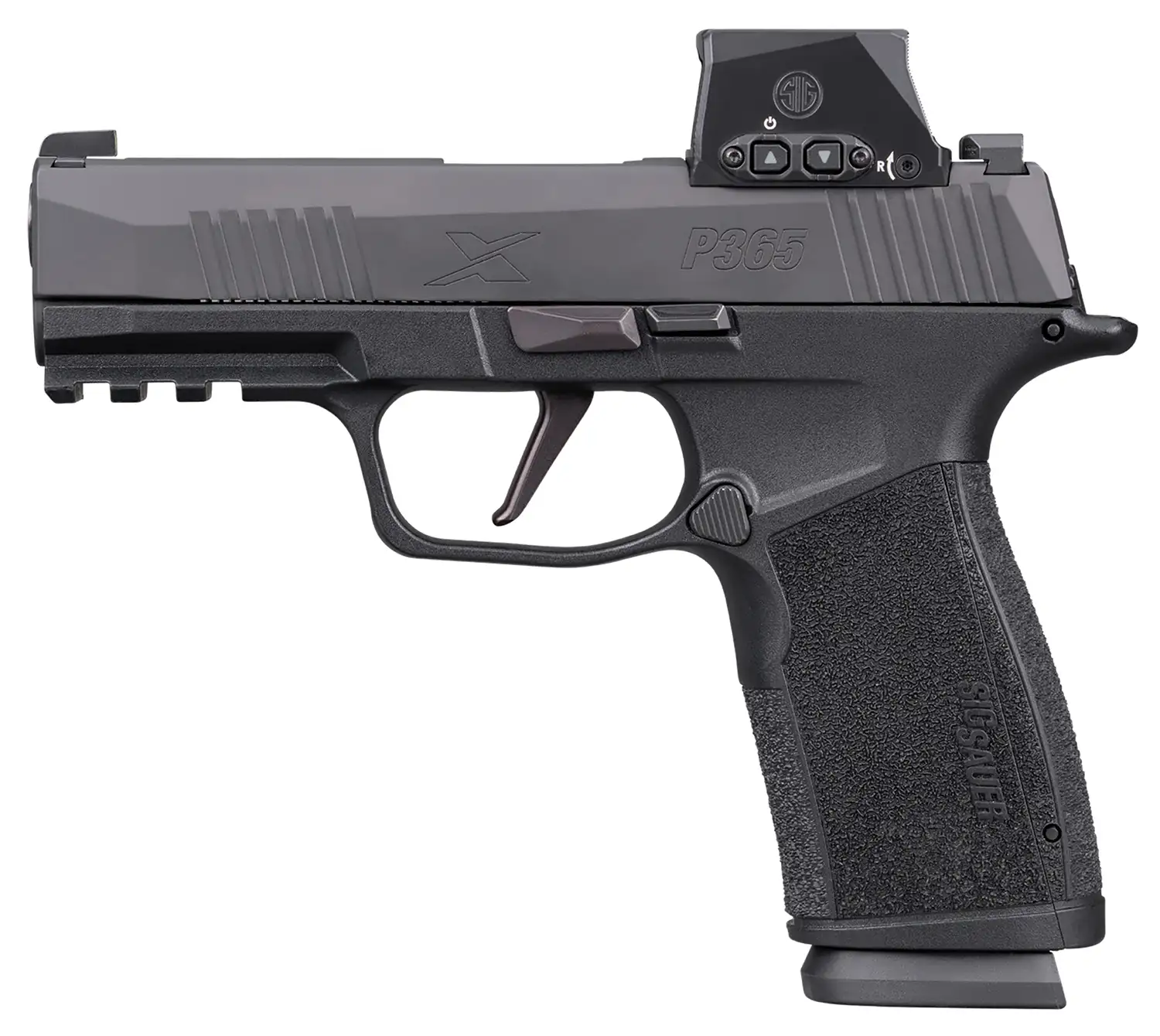 SIG SAUER P365 X-MACRO ROMEO X SIG LOC 9MM PSTL 3.7″ 2-10RD MAGAZINES