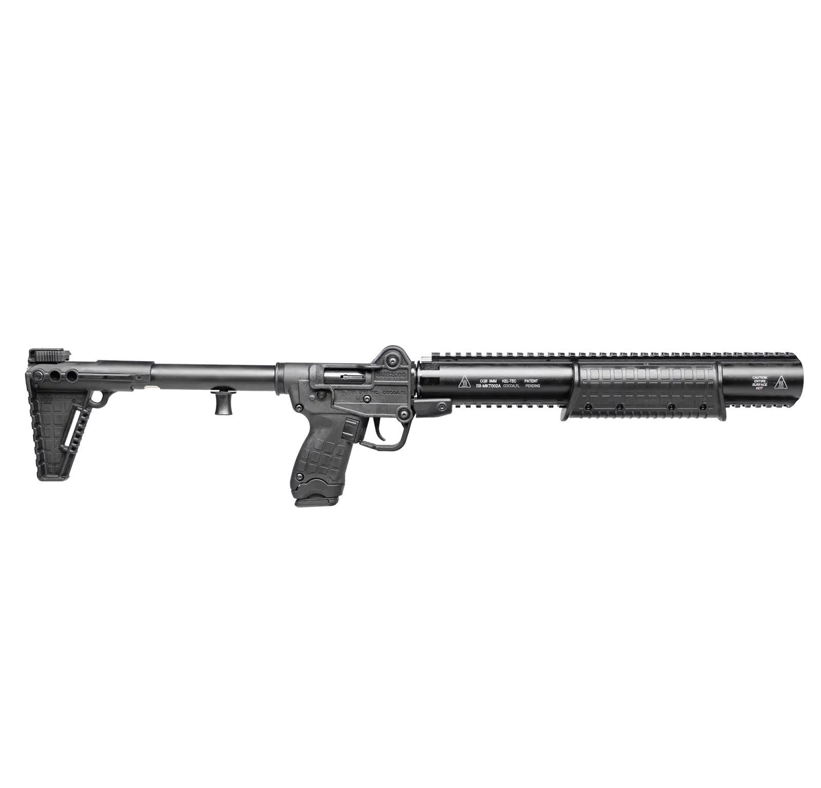 KELTEC SUB2K CQB 9MM 16.2″ 17RD INTEGRALLY SUPPRESSED