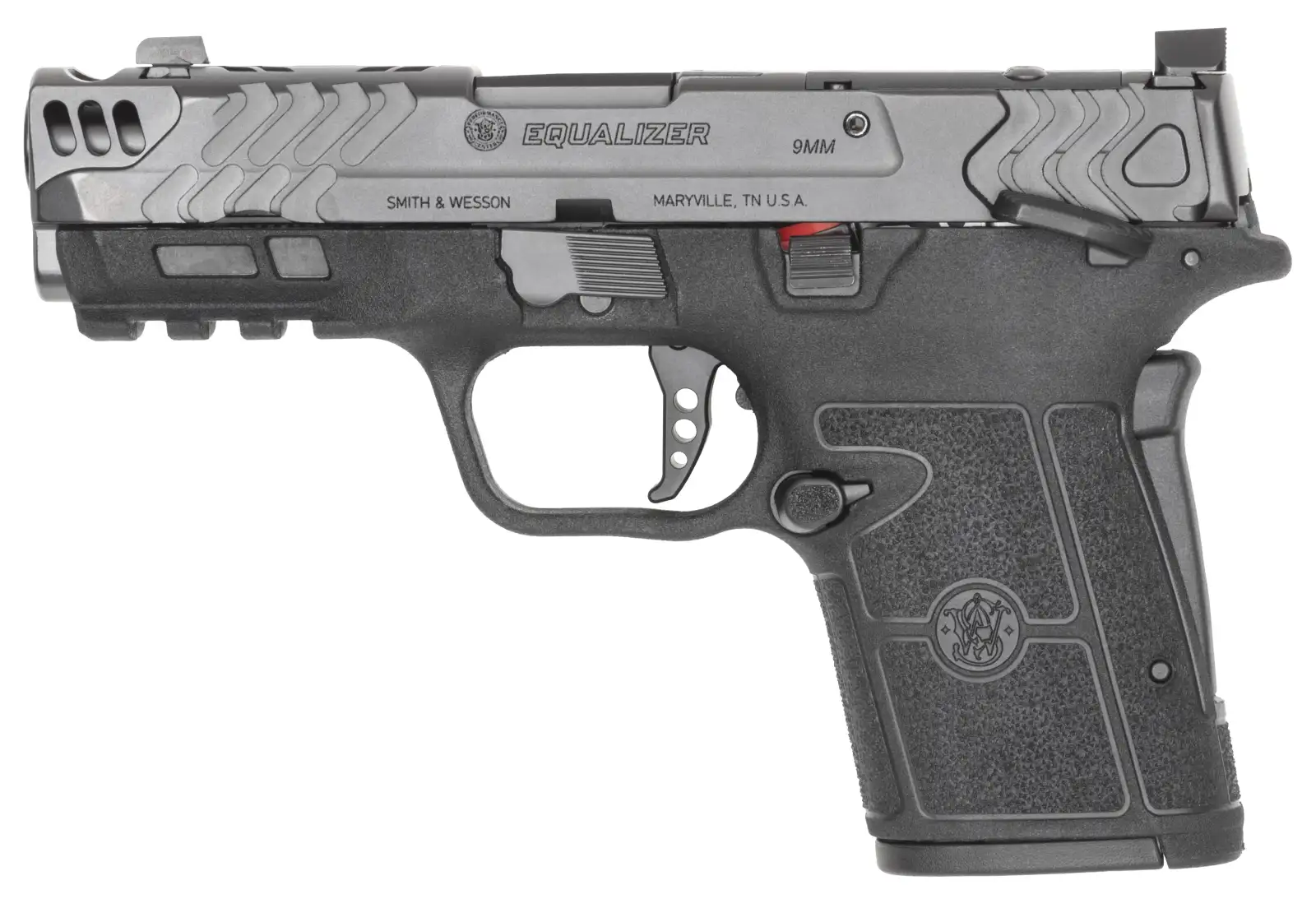 SMITH & WESSON P.C. EQUALIZER CARRY COMP 9MM PISTOL 3.675″ PORTED BLACK 2-10RD MAGS