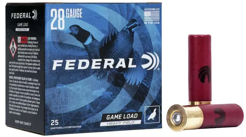 FEDERAL 28GA 2-3/4″ 1 OZ 7.5 25 RD/BX 10 BX/CS