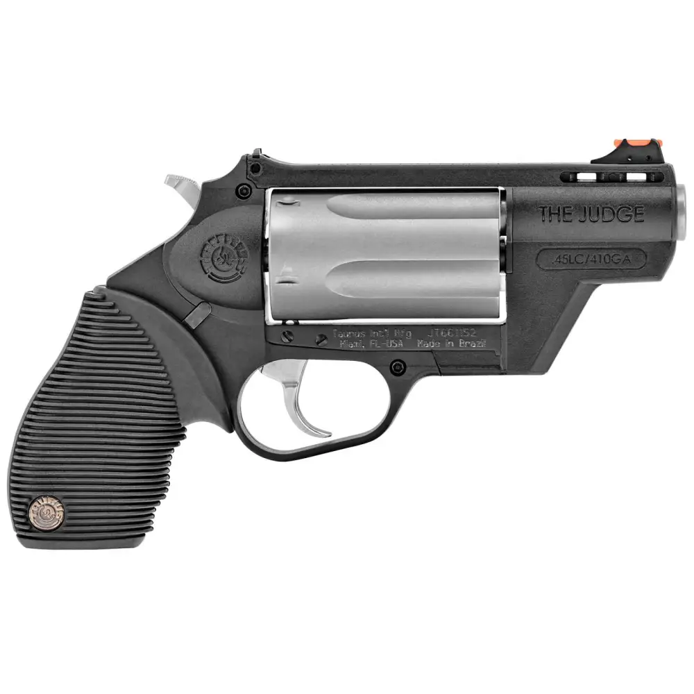 TAURUS PUBLIC DEFENDER POLY JUDGE REVOLVER 45COLT/410 STAINLESS 2.5″ 5RD
