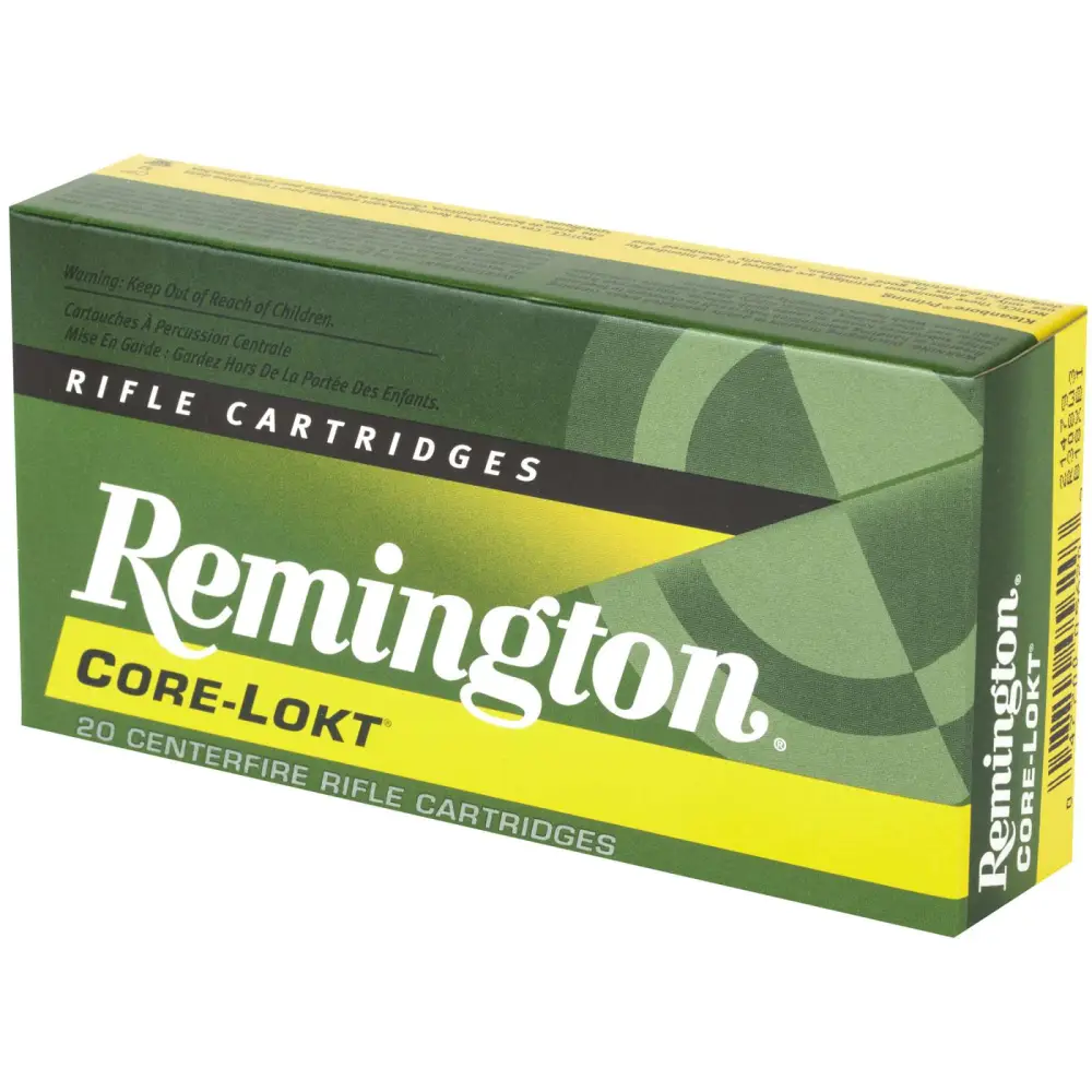 REMINGTON R308W3 308 WIN 180GR CORE-LOKT PSP 20 RD/BX 10 BX/CS - Image 2