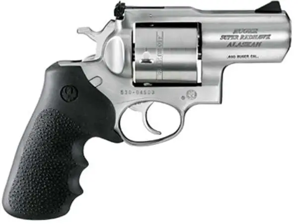 RUGER SPR REDHWK ALSKN 480RUGER 2.5″ STS HGE GRIP ADJ. SIGHT