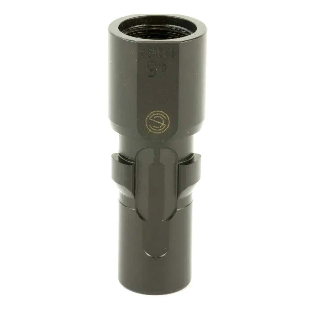 SILENCERCO 3-LUG MUZZLE DEVICE 5/8×24 .45CAL