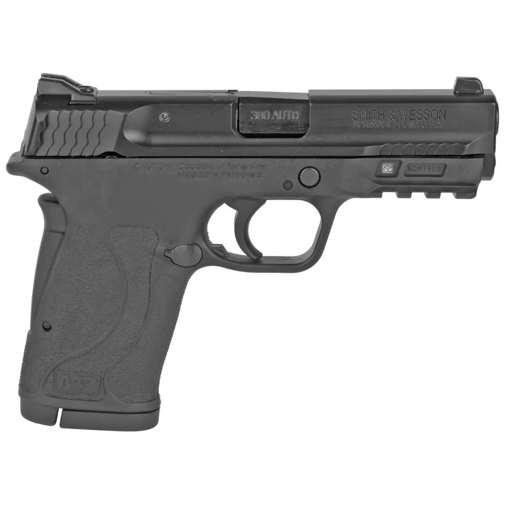 SMITH & WESSON M&P 380 SHLD EZ M2.0 BLK 3.675″ PSTL NTS 8RD TLCI SAO