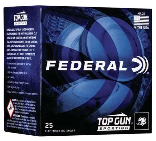 FEDERAL TOP GUN 410GA 2 3/4″ 1/2OZ 1,330 FPS 7.5 25 RD/BX 10 BX/CS